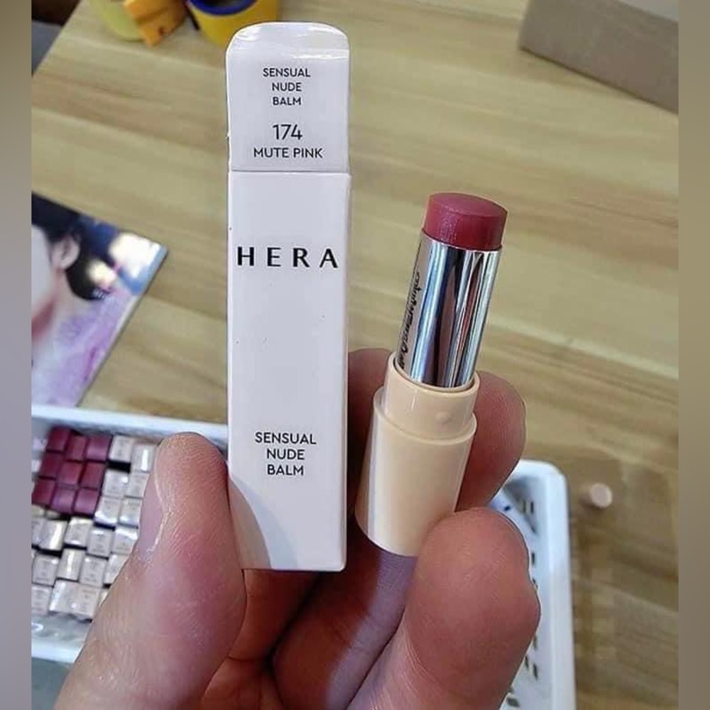 HERA Mini Sensual Nude Clean Lip Balm #174 Mute Pink K-beauty